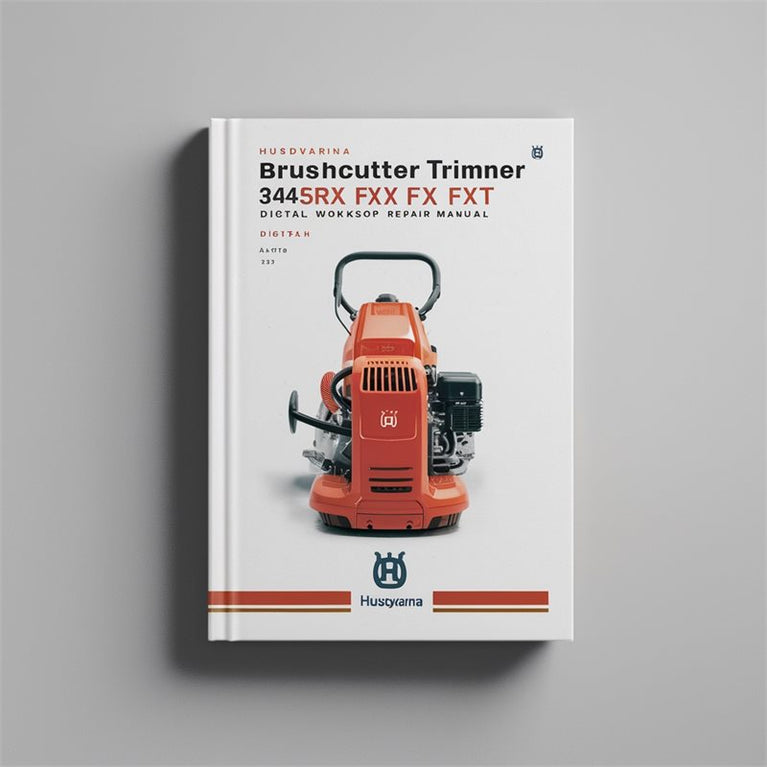 Husqvarna Brushcutter Trimmer 345RX FX FXT Digital Service Repair Workshop Manual PDF