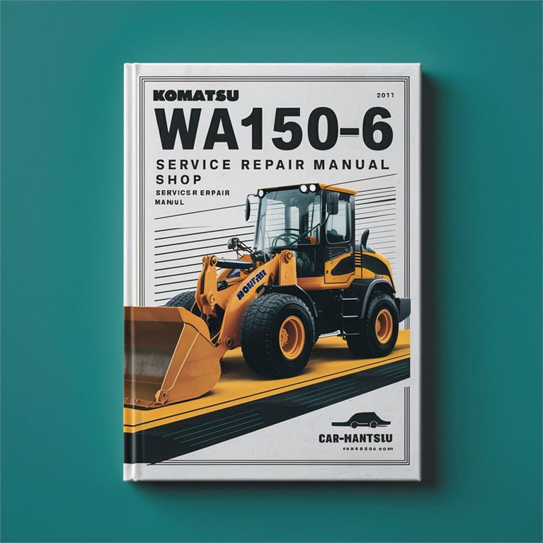 Komatsu WA150-6 Wheel Loader Shop Service Repair Workshop Manual PDF