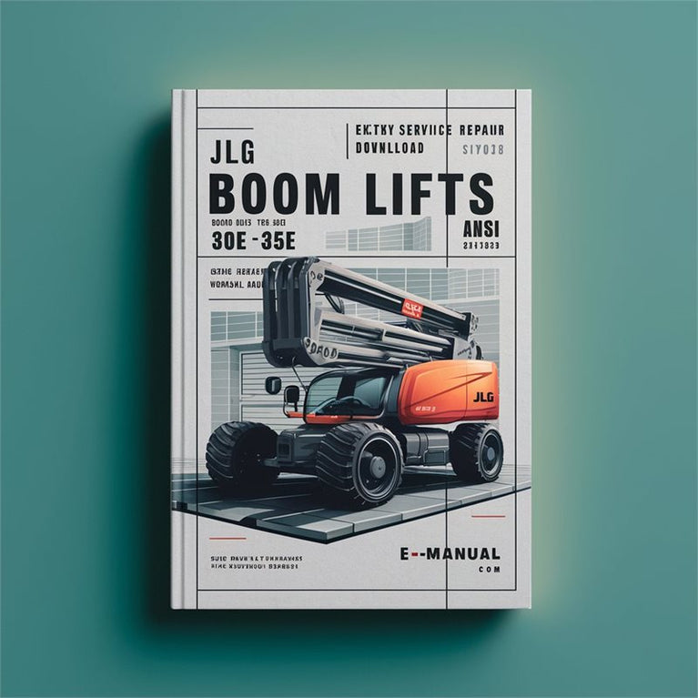 JLG Boom Lifts 30E 35E N35E 40E N40E 45E Ansi / (p/n: 3120743) Service Repair Workshop Manual PDF