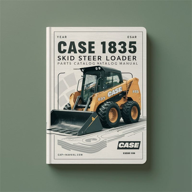 Case 1835 Skid Steer Loader Parts Catalog PDF