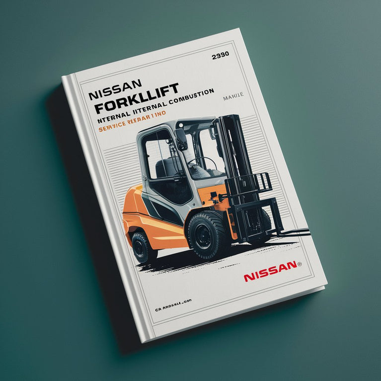 Nissan Forklift Internal Combustion F04 Series Service Repair Workshop Manual