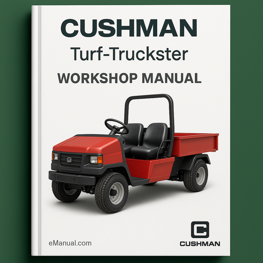 Cushman Turf-Truckster Workshop Shop Service Repair Manual-PDF