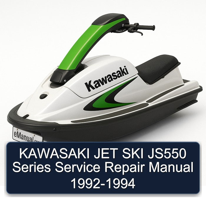 1992-1994 Kawasaki JET SKI JS550 Series Service Repair Workshop Manual PDF