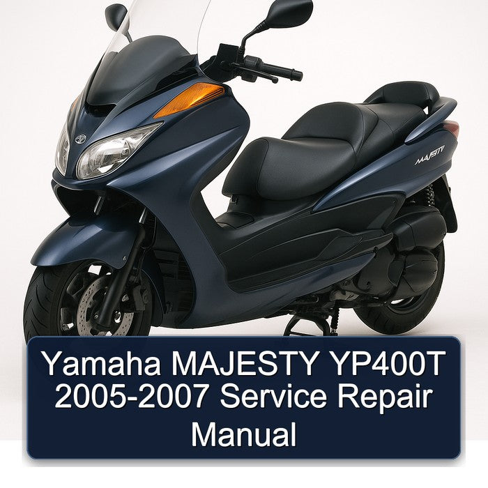 2005-2007 Yamaha Majesty YP400T Service Repair Workshop Manual PDF