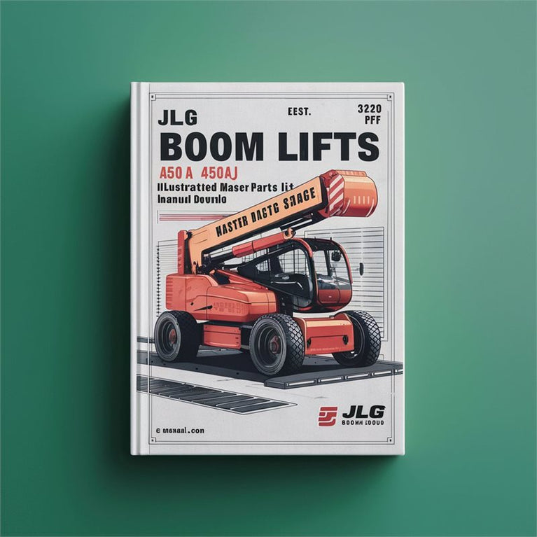 JLG Boom Lifts 450A 450AJ Ansi Illustrated Master (p/n 3120750) Parts Catalog PDF