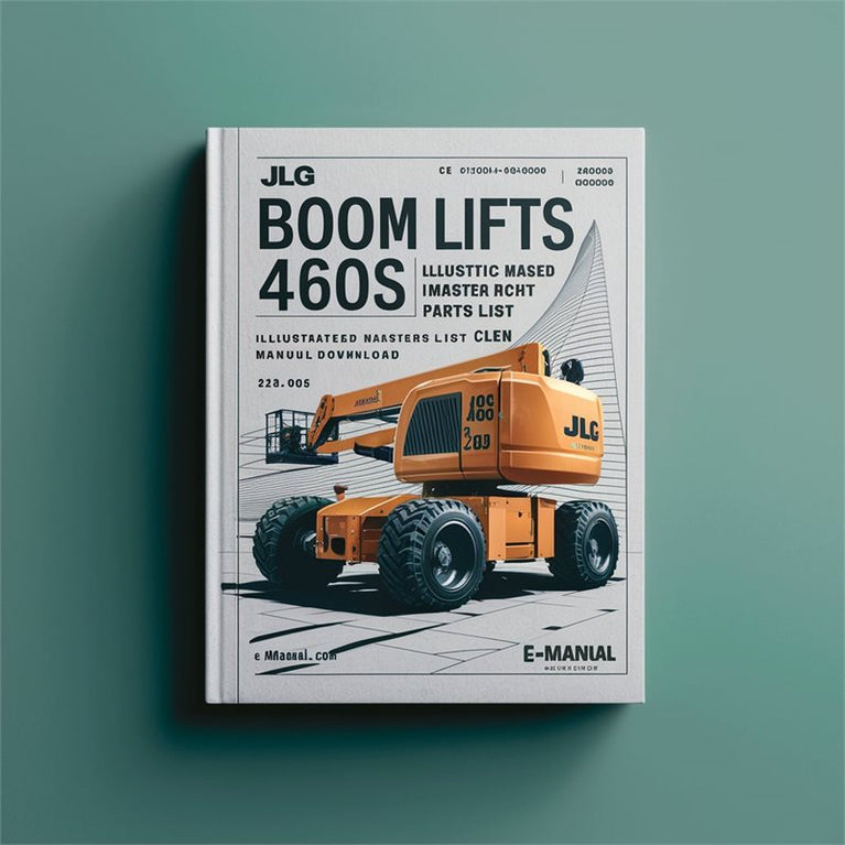 JLG Boom Lifts 400S 460SJ CE Illustrated Master (prior S/n 0300096000 P/n 3120896) Parts Catalog PDF