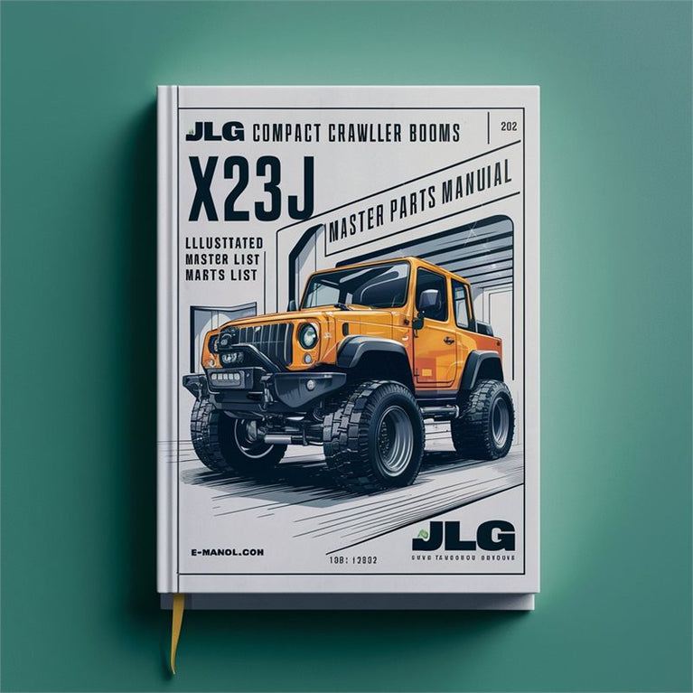 JLG Compact Crawler Booms X23J Illustrated Master (p/n 3121282) Parts Catalog PDF