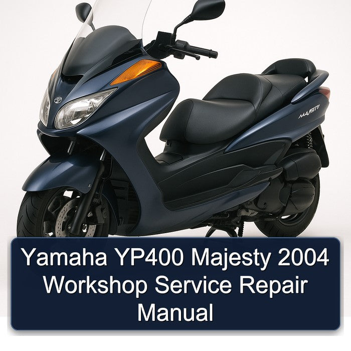2004 Yamaha Majesty YP400 Service Repair Workshop Manual PDF