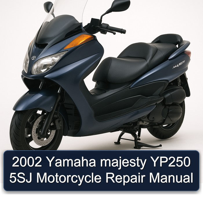 2002 Yamaha Majesty YP250 5SJ Motorcycle Service Repair Workshop Manual PDF