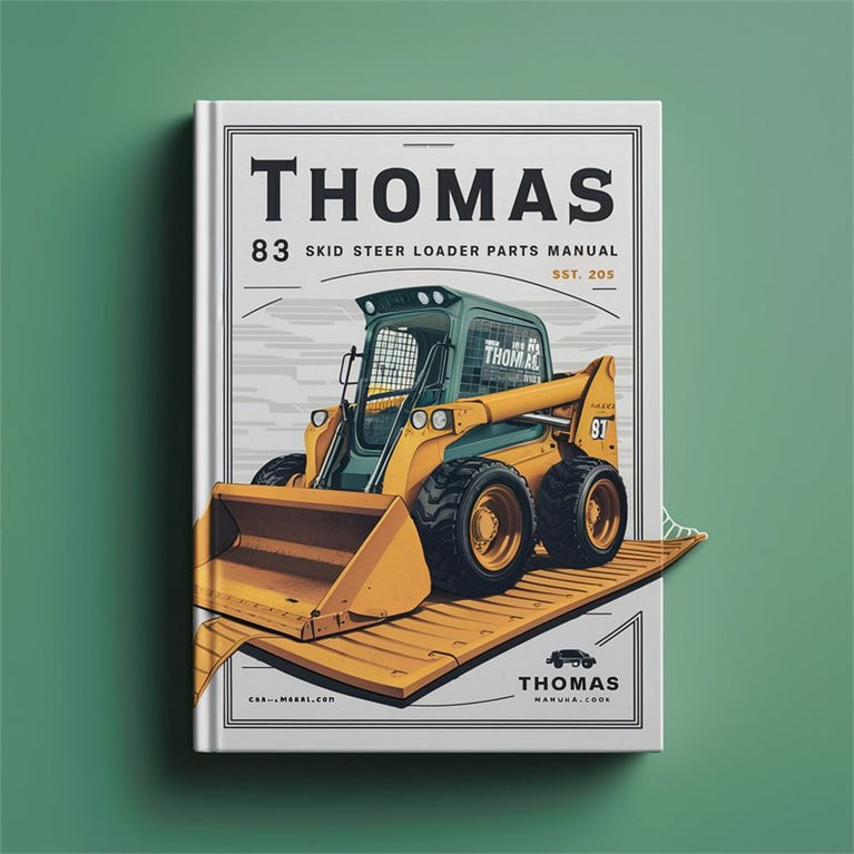 Thomas 83 Skid Steer Loader Parts Catalog PDF