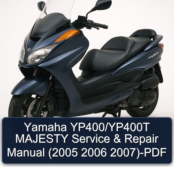2005-2007 Yamaha Majesty Yp400/yp400t Service Repair Workshop Manual PDF