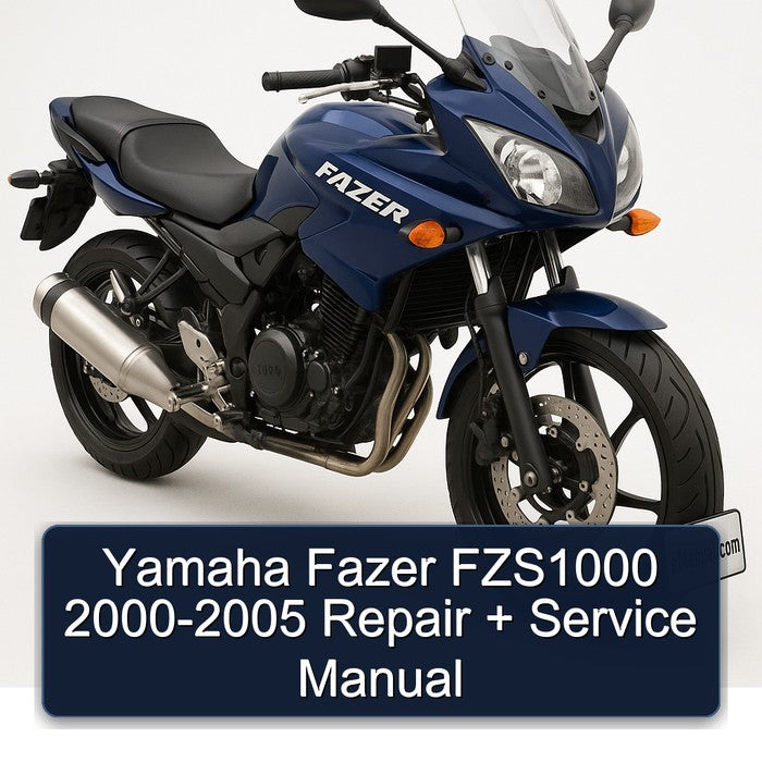 2000-2005 Yamaha Fazer FZS1000 Service Repair Workshop Manual PDF