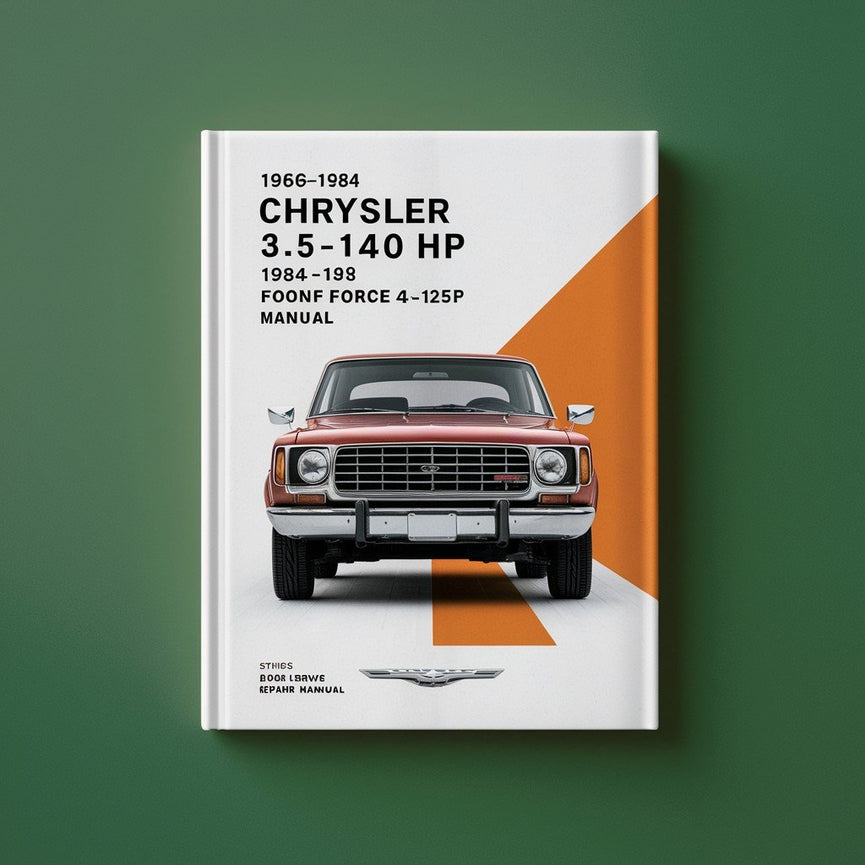 1966-1984 Chrysler 3.5-140 Hp and 1984-1988 Force 4-125 Hp Service Repair Manual PDF Download