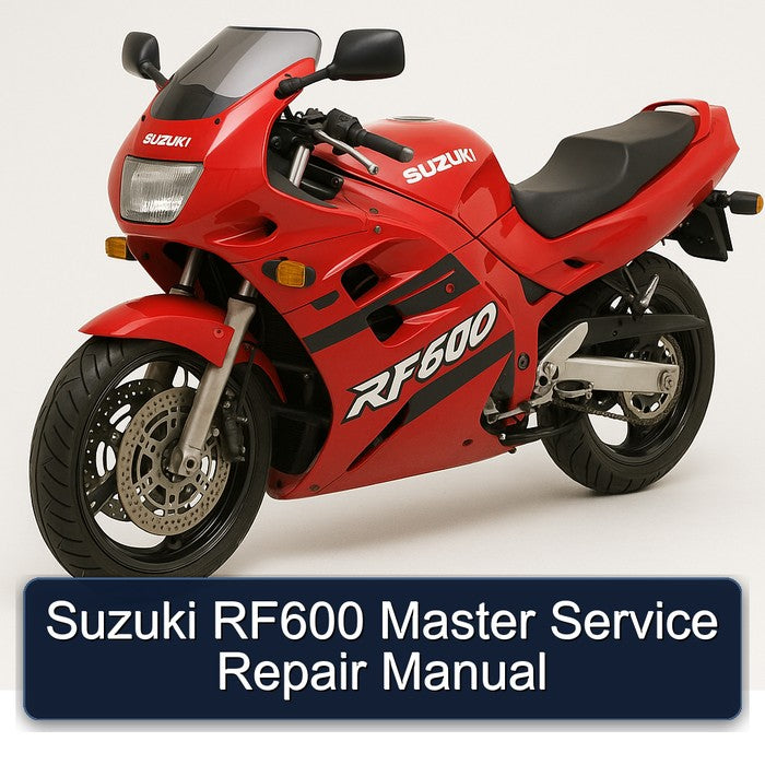 Suzuki RF600 Master Service Repair Workshop Manual PDF