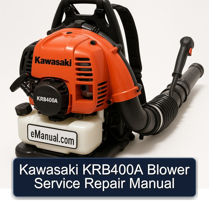 Kawasaki KRB400A Blower Service Repair Workshop Manual PDF