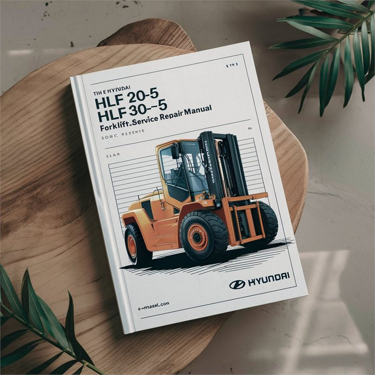 Hyundai Hlf20-5/hlf25-5/hlf30(c)-5 Forklift Truck Service Repair Workshop Manual PDF