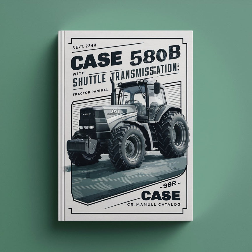 Case 580B with Shuttle Transmission Tractor Parts Manual Catalog-