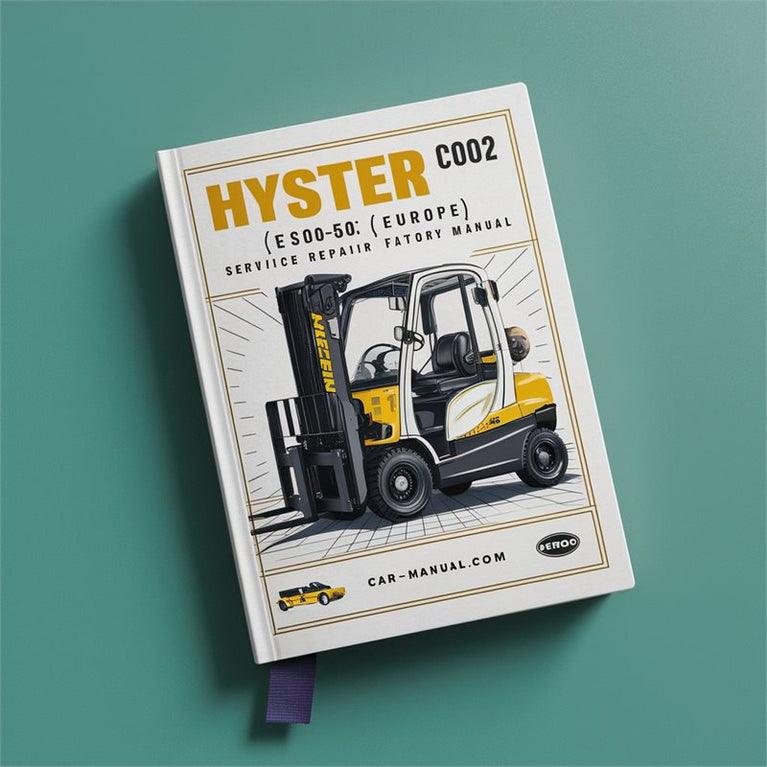 Hyster C002 (s30-50c [europe]) Forklift Service Repair Workshop Manual PDF