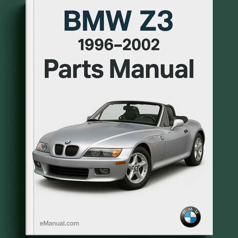 BMW Z3 1996-2002 Manual de piezas Descargar PDF