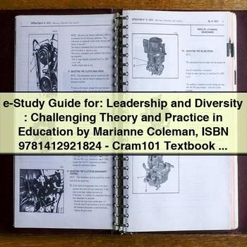 Ducati 160 E-STUDY : Leadership Diversity: Challenging Theory Practice Education Marianne Coleman (isbn Service Repair Workshop Manual PDF