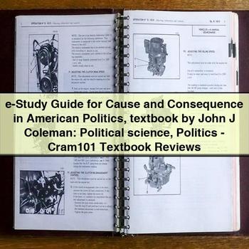 E-STUDY Cause Consequence American Politics Textbook Service Repair Workshop Manual PDF
