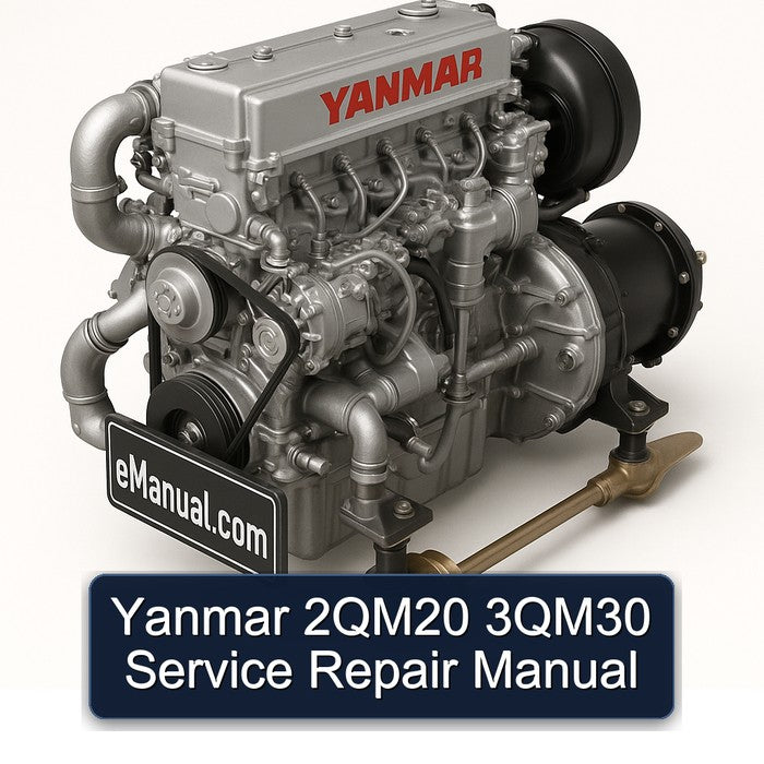 Yanmar 2qm20 3qm30 Service Repair Workshop Manual PDF