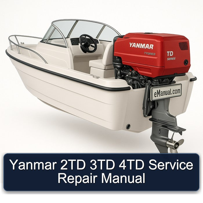 Yanmar 2TD 3TD 4TD Service Repair Workshop Manual PDF
