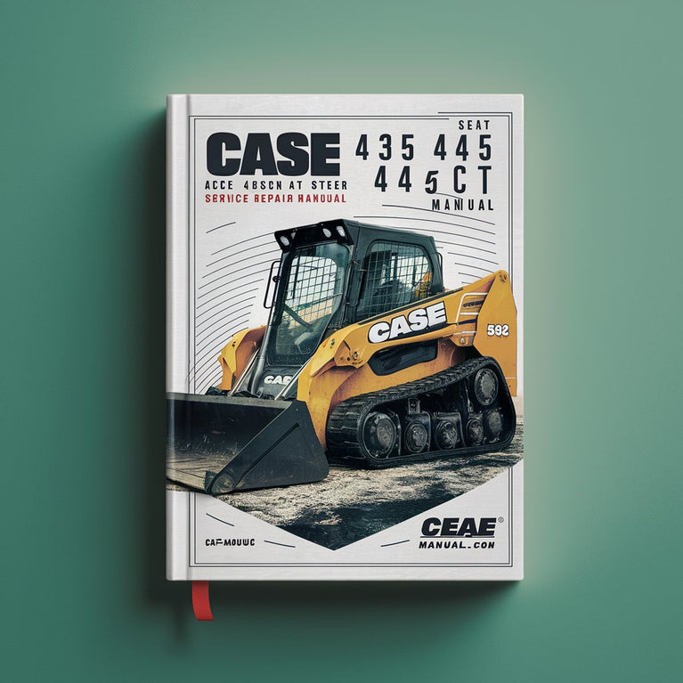 CASE 435 445 445CT SKID Steer Service Repair Manual