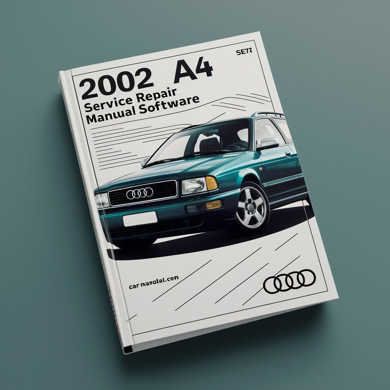 2002 Audi A4 Service & Repair Manual Software PDF Download