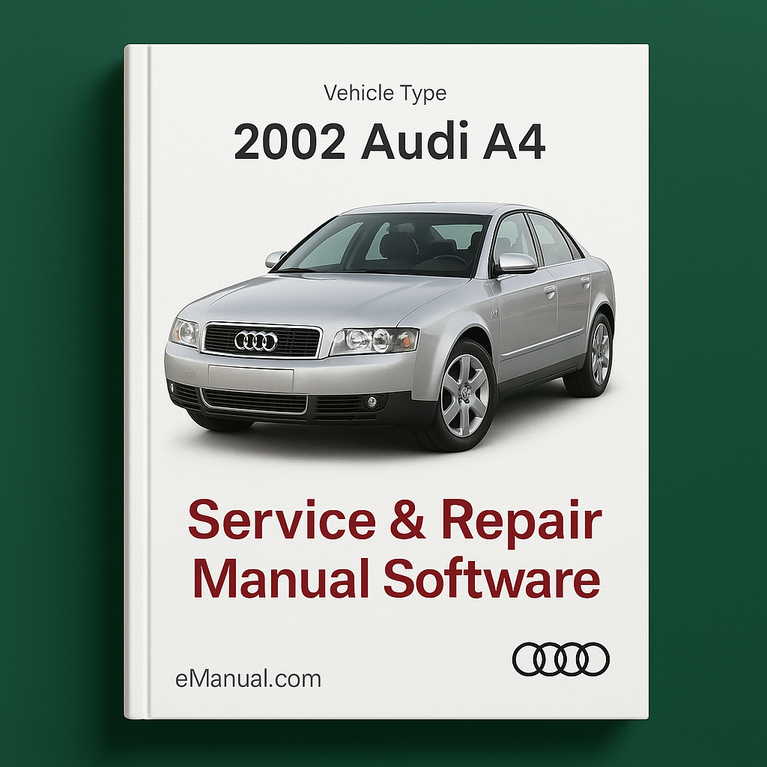 2002 Audi A4 Service & Repair Manual Software