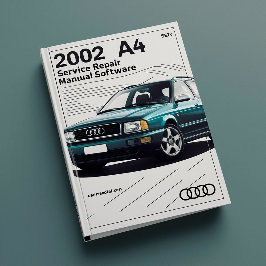 2002 Audi A4 Service & Repair Manual Software