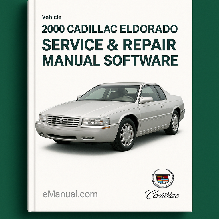 2000 Cadillac Eldorado Service & Repair Manual Software
