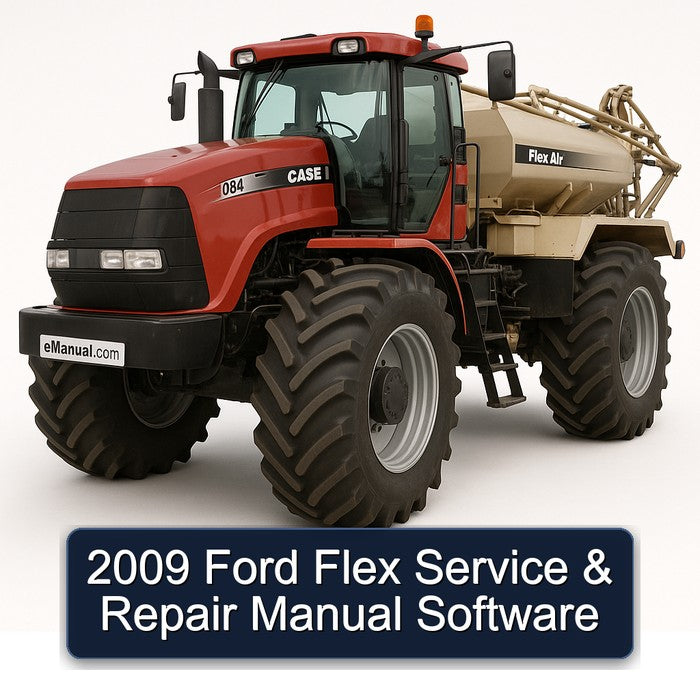 2009 Ford Flex Software Service Repair Workshop Manual PDF