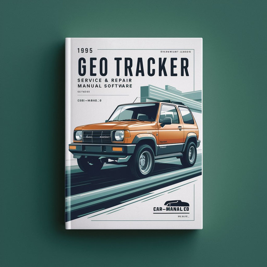 1995 GEO Tracker Manual de servicio y reparación Software Descargar PDF