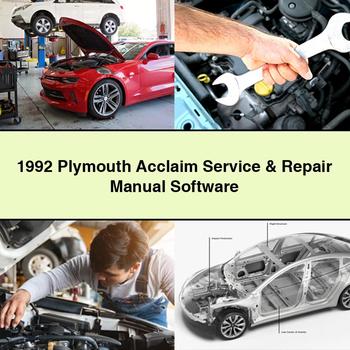 1992 Plymouth Acclaim Service & Repair Manual Software