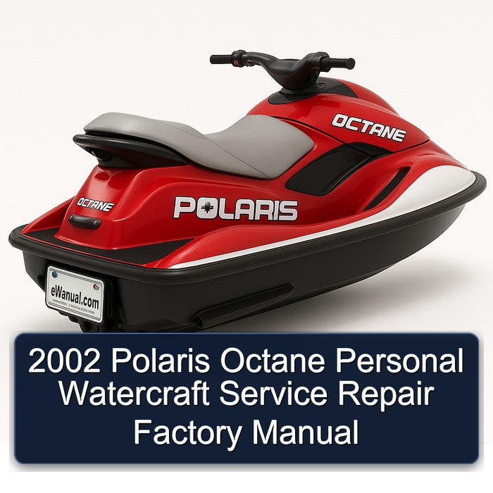 2002 Polaris Octane Personal Watercraft Service Repair Workshop Manual PDF