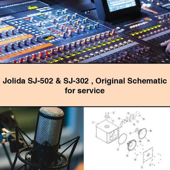 Jolida SJ-502 SJ-302 Original Electrical Wiring Diagrams PDF