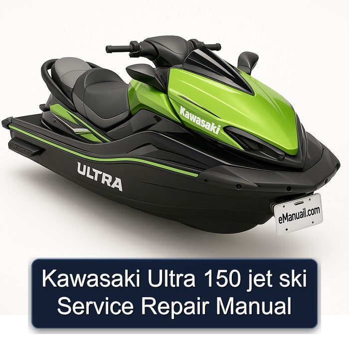 Kawasaki Ultra 150 Jet Ski Service Repair Workshop Manual PDF