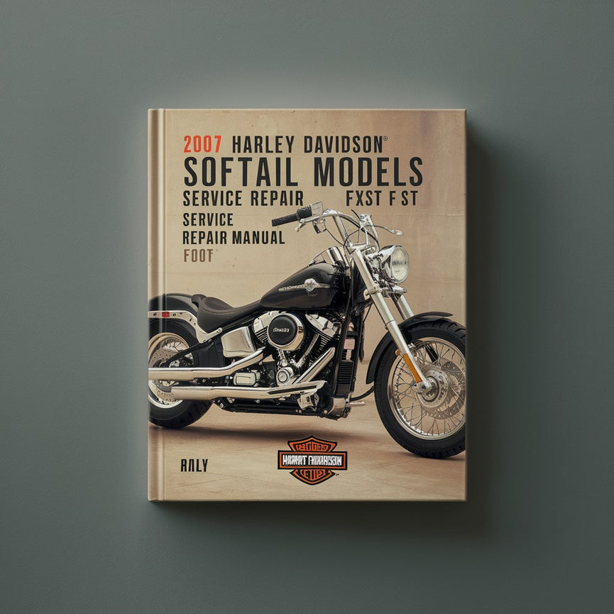 2007 Harley Davidson SOFTAIL ModelS Service Repair Manual FXST FLST ( Highly Detailed FSM Preview )