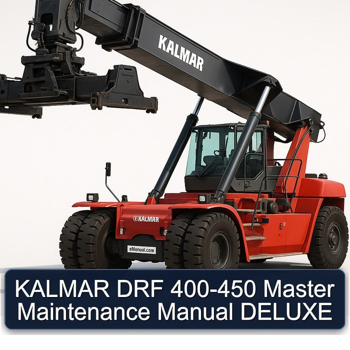 Kalmar DRF 400-450 Master Deluxe Service Repair Workshop Manual PDF