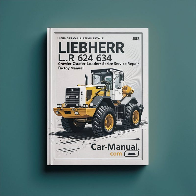 Liebherr LR 624 634 Crawler Loader Series 4 Litronic Service Repair Workshop Manual PDF