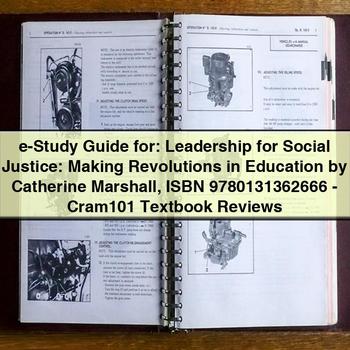 Ducati 160 E-STUDY Leadership Social Justice: Making Revolutions Education Catherine Marshall Service Repair Workshop Manual PDF