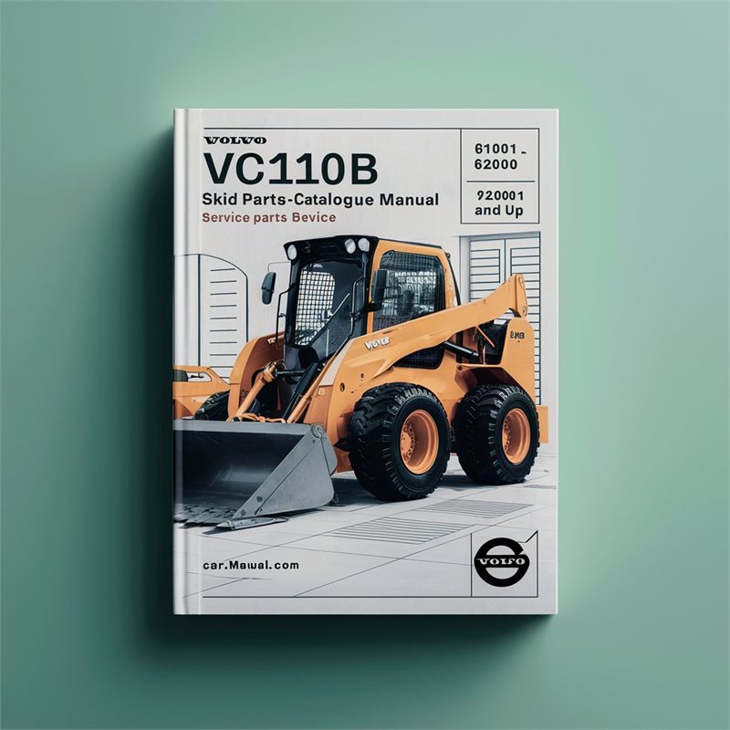 Chevrolet Parts Catalogue Volvo MC110B Skid Steer Loader Sn: 61001-62000 70001 Up Catalog PDF