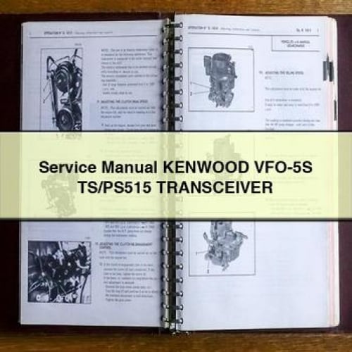 Service Repair Manual KENWOOD VFO-5S TS/PS515 TRANSCEIVER