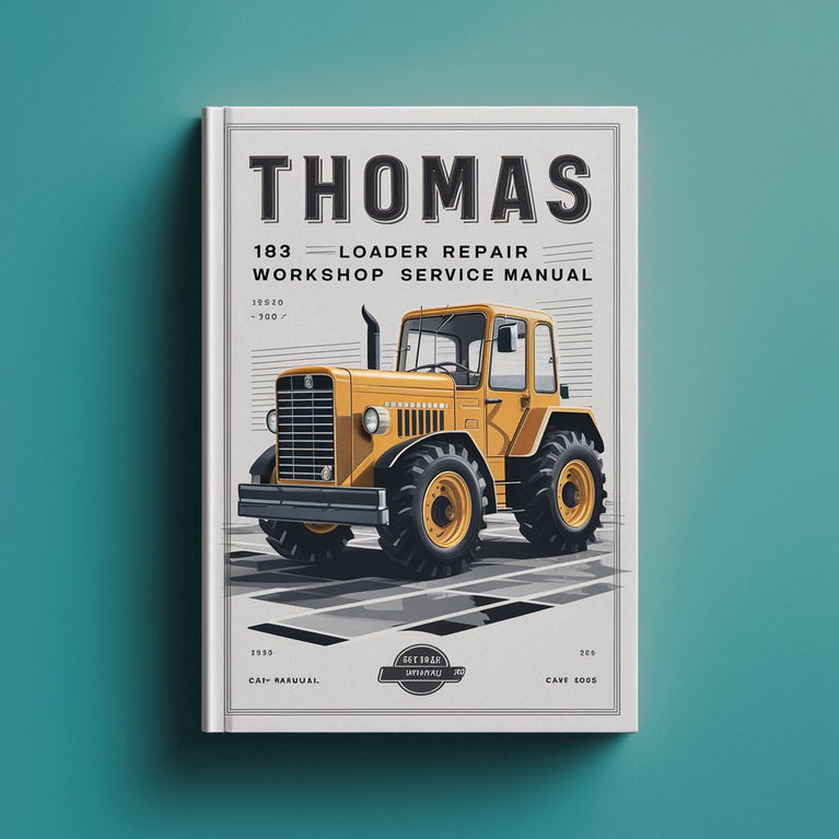 THOMAS 183 Loader Repair Workshop Service Manual