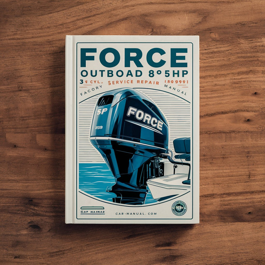 Force Outboard 85 hp 85hp 3 cyl 2-stroke 1984-1991 Factory Service Repair Manual