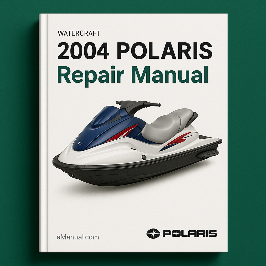 2004 Polaris Repair Manual Freedom Virage Genesis & MSX 140