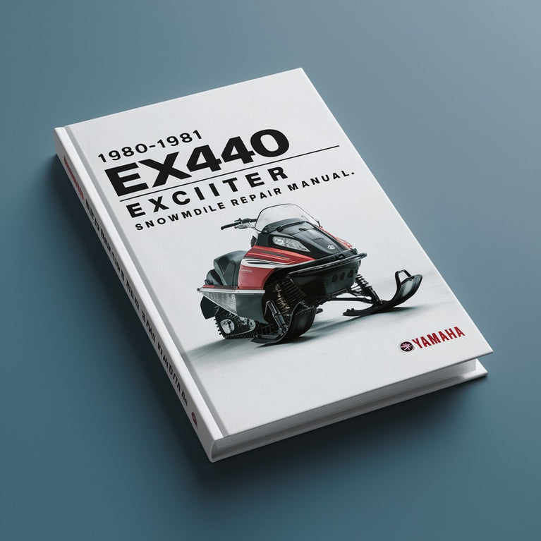 1980-1981 Yamaha EX440 Exciter Snowmobile Repair Manual