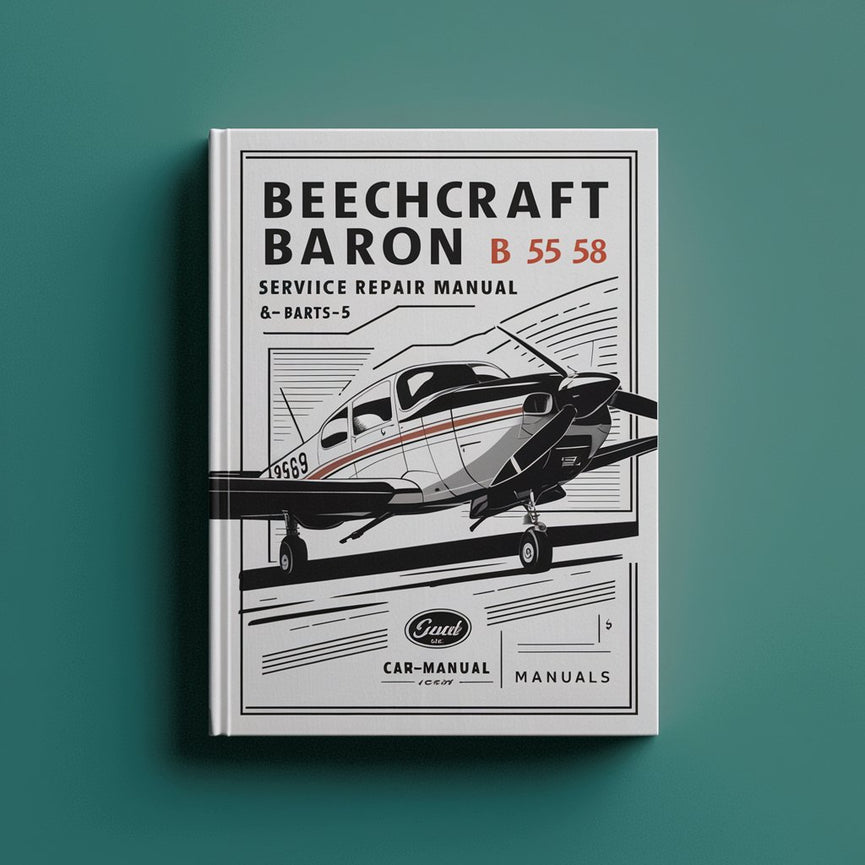 Beechcraft Baron B 55 56 58 Service Repair Manual & Parts -5- Manuals-Improved-PDF