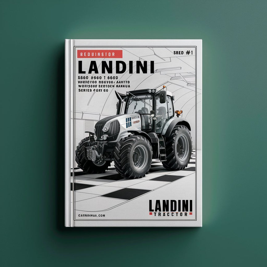 Landini 5860 6860 7860 8860 Evolution Tractor Workshop Service Repair Manual Series 60 # 1